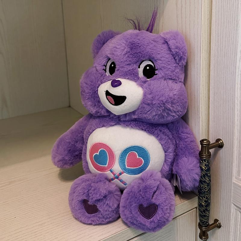 

Плюшевые игрушки Радужный Мишка Прекрасные Мультяшные Плюшевые Игрушки Мишки Заботы Плюшевый Мишка Мягкие Куклы Домашний Декор Спящие Плюшевые Подушки Подарок 22cm Pendant фиолетовый