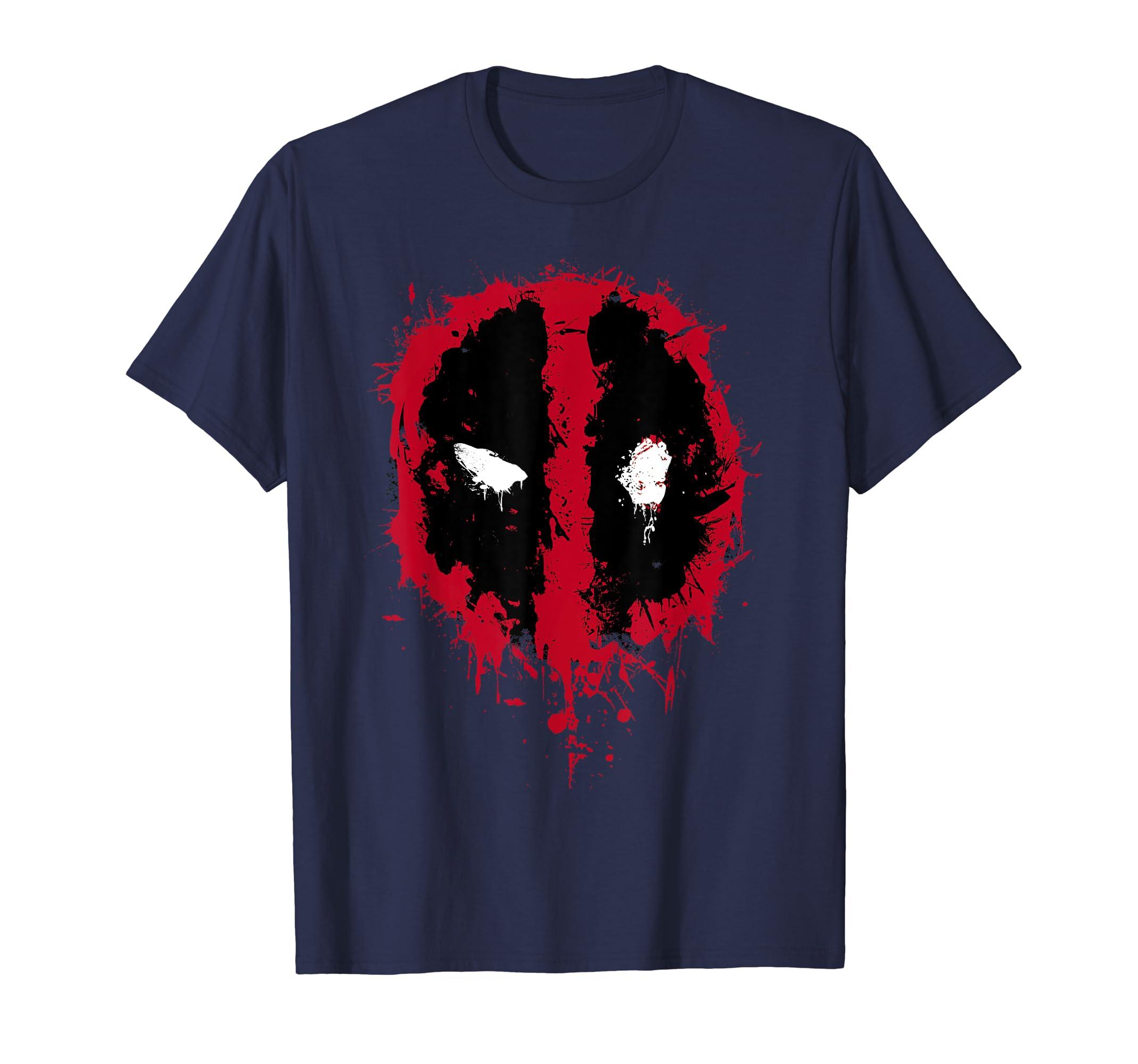 

Marvel Deadpool Splatter Icon Graphic T-Shirt C2 Tee