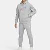 Nike Club Fleece Geborduurde Hoodie Met Pluche Voering Heren Tops Grijs FB7489-063