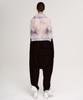Aseupalageoseu Asymmetrical Pocket Waist Snap Baggy Pants