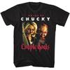 T-shirt Homme Unisexe Tiffany Mariée de Chucky Couple Goals Film Child's Play