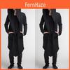 Herfst Dames Oversized Jas Lange Mouwen Met Capuchon Cape Jas Casual Effen Vest Voor Ultiem Comfort En Stijl