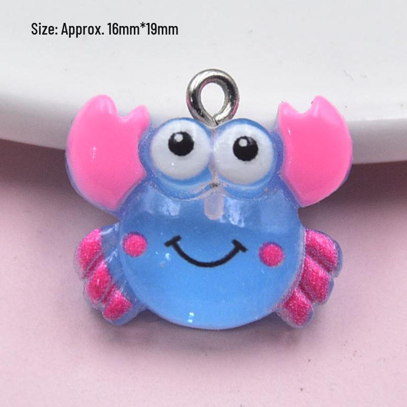 Cartoon Animal Resin Pendant: Cute Unicorn & Dinosaur Candy Bag Charms for DIY Jewelry