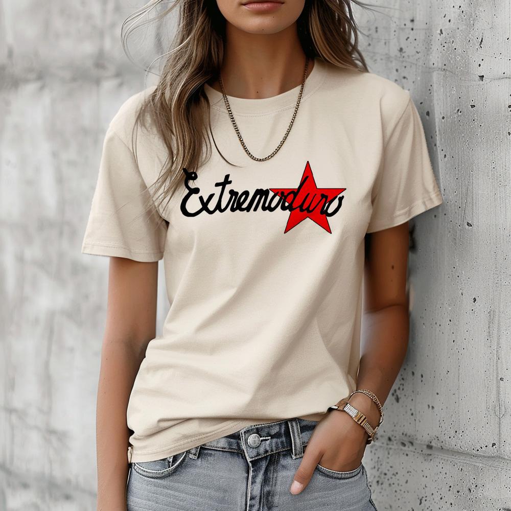 Extremoduro T Shirt Women Japanese Summer T-shirts Girl Graphic Comic Clothes