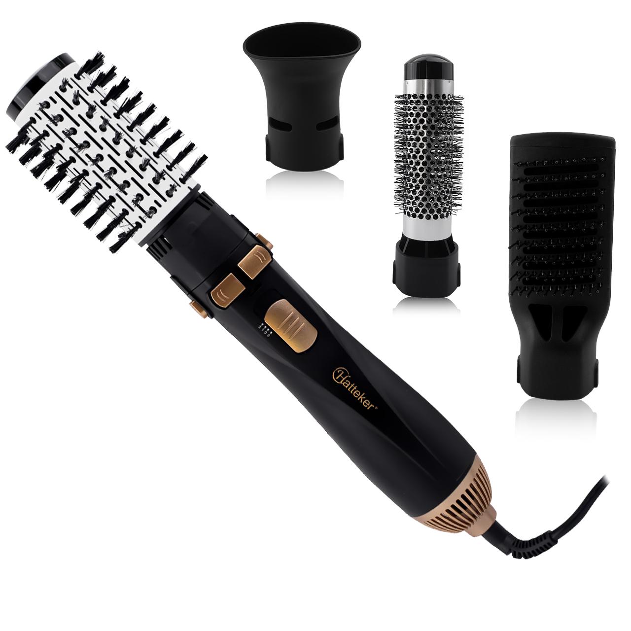 

HATTEKER Upgrade Automatic Hair Curler 4 in 1Электрические вращающиеся щипцы для завивки волос средней длины и длиннее
