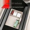 Xiaomi SU7 Armrest Center Console Silicone Storage Box for Car Interior.