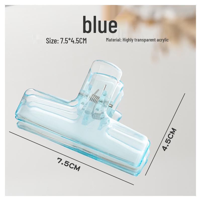 Transparent Acrylic Bulldog Clips for Documents and Tickets - Stylish, High-Value for Students and Office Use