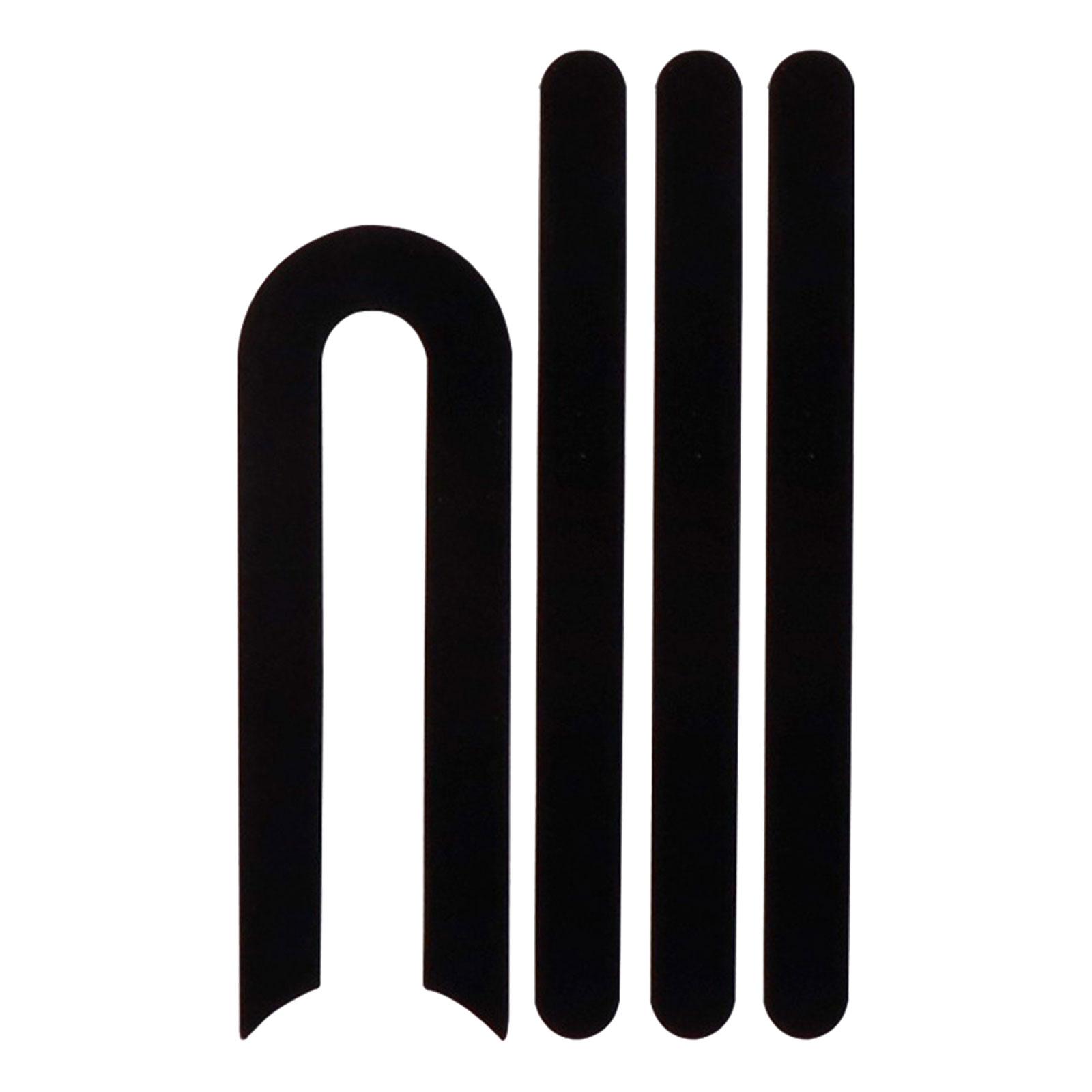 

Waterproofed Side Guard With Reflective Electric Scooters Night Warning Stickers for Night Cycling and Daily Commutes чёрный