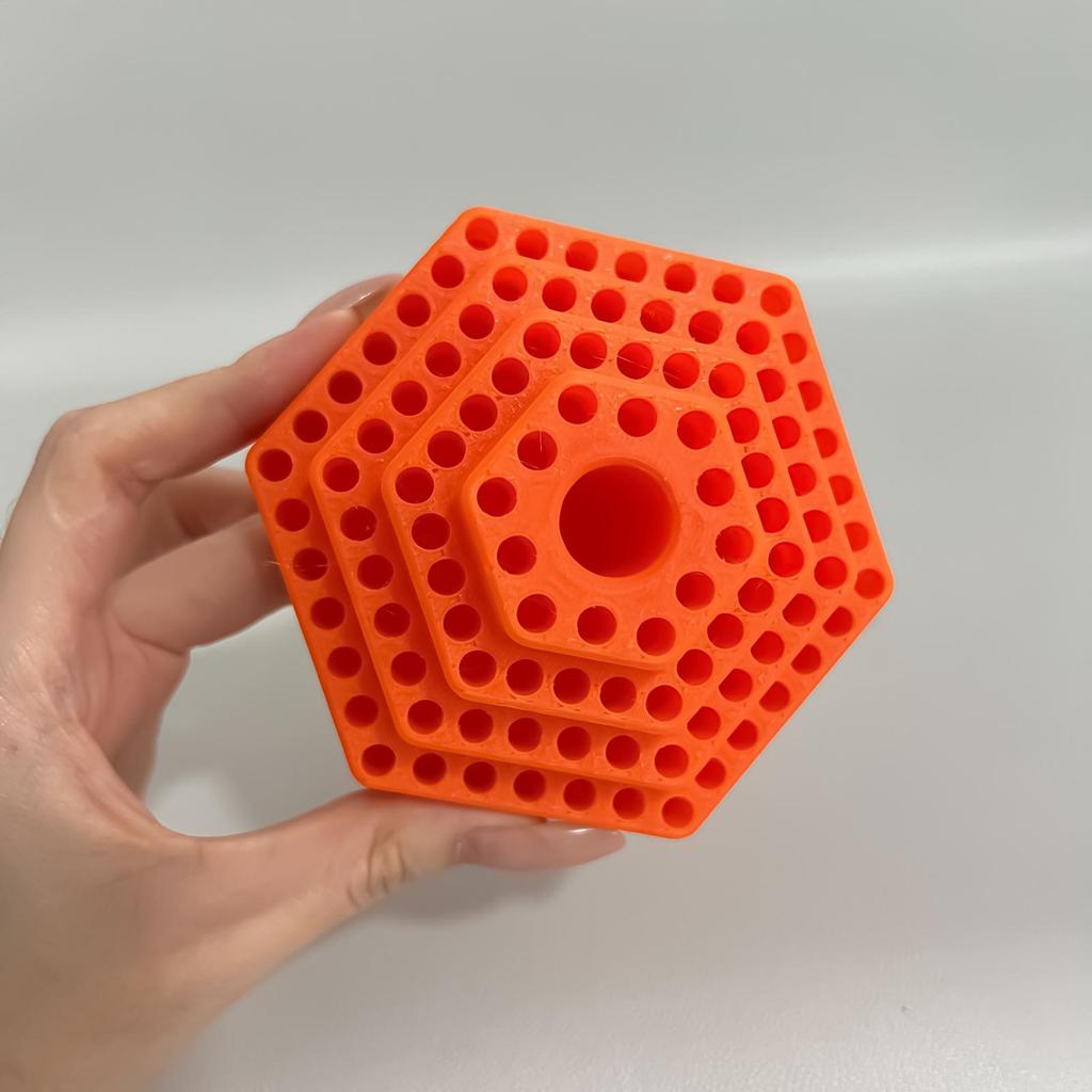 Bit Holder Box For Drill 4.8mm/ Hexagonal Tips Box Bit Storage Drill Bit Storage Screwdriver Bits Holder Bit Hex Shank Organiser