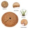 1Pc Natural Coconut Fiber Tree Mulch Mat Cover Protector 20/30/35/40Cm Flower Pot Disc Pad Weed Control Warm Moisture Cushion