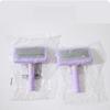 Airbag Needle Pet Brush Plastic White Dot Dog Comb White Grip Pet Comb