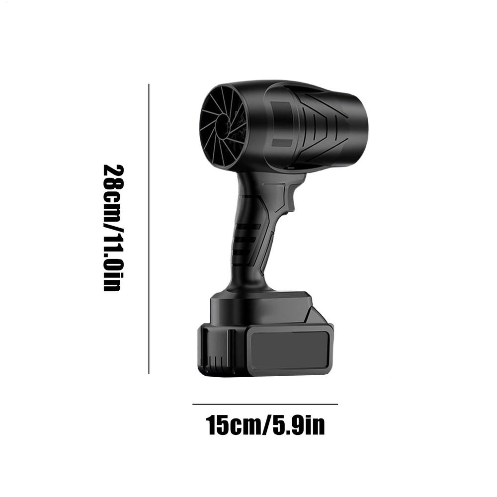 

Leaf Blower Cordless Electric Dust Cleaning Blower Backyard Dust Cleaner for Outdoor Apartment Backyard Garden Commercial Patio чорний