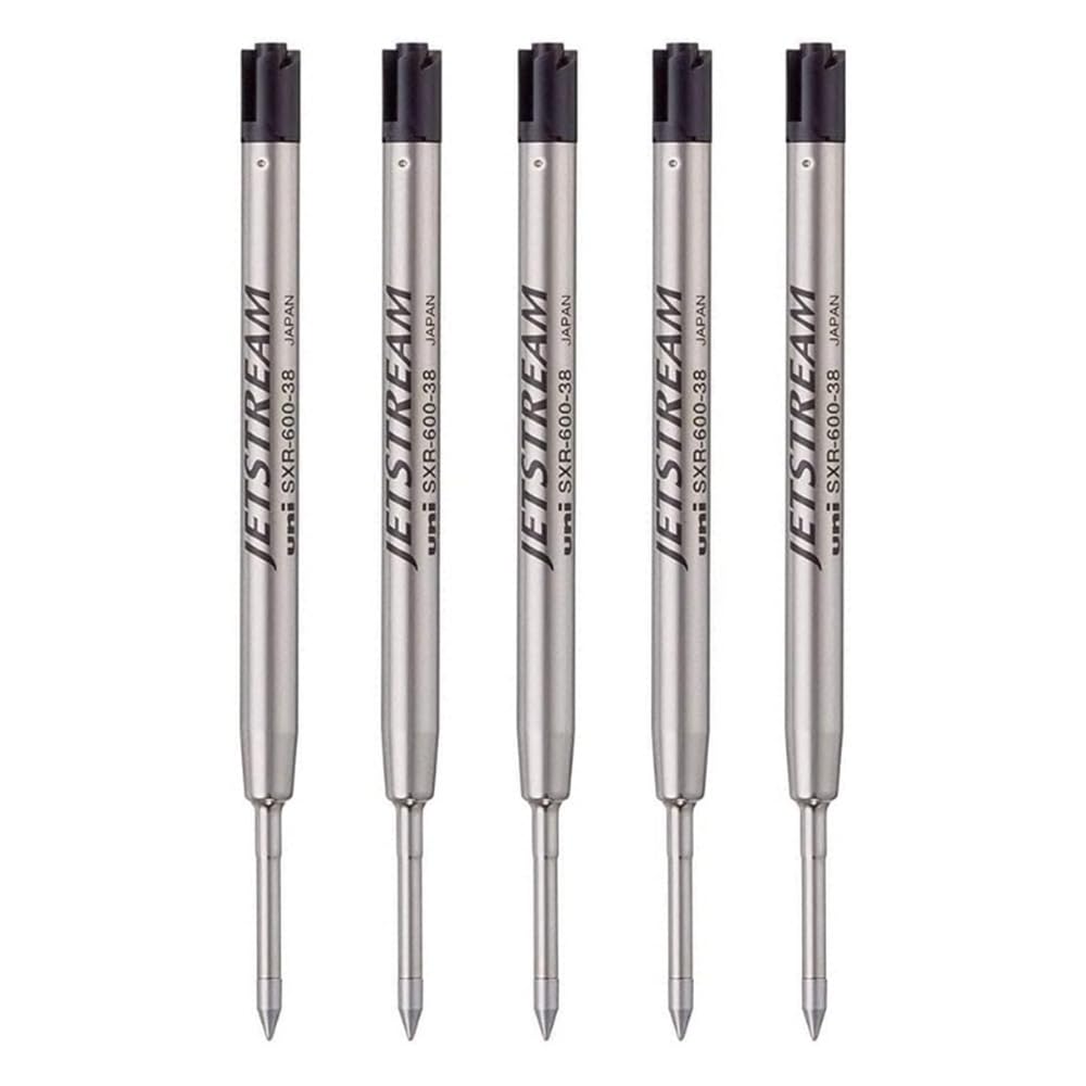 

Набор сменных стержней Mitsubishi Pencil Jet Stream Prime черного цвета 0,38 мм SXR60038.24 [5 шт.]