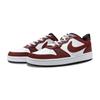 Nike Court Borough Low 2 Burgundy Dream Slip Resistant Abrasion Resistant Low top Skateboard Shoes GS Burgundy BQ5448-115(Team409-GS)