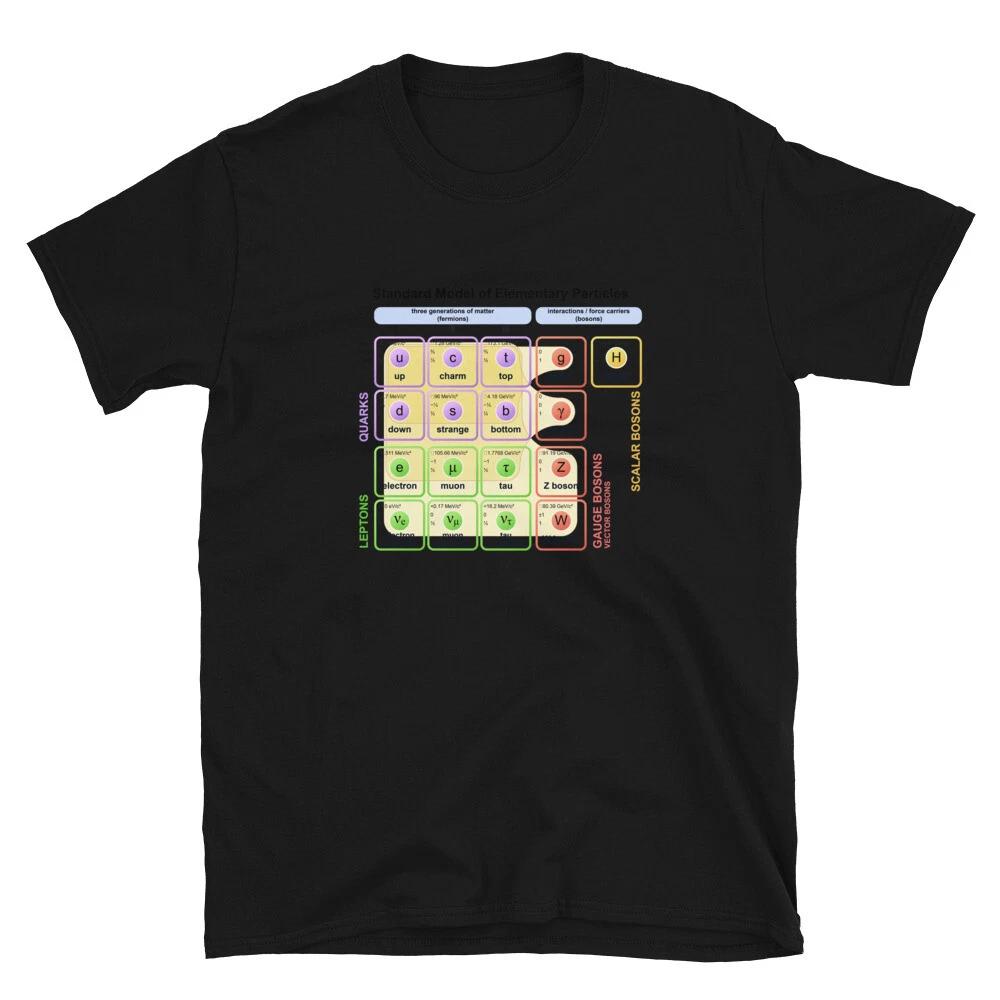 Standard Model Higgs Boson Particle T- Shirt Physics Student Teacher Gift Tee S
