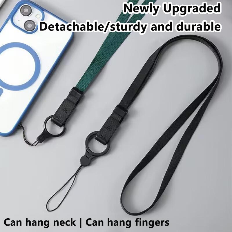 Laccetto per Telefono Cellulare Cordino da Appendere a Tracolla Cinturino da Collo per Fotocamera Corda Anti-Perdita Chiavi Con Guarnizione Universale Per Tutte le Cover del Telefono