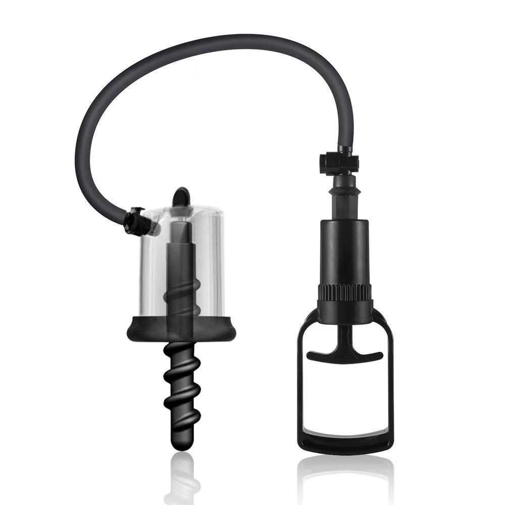 Anal Pump Manual Vacuum Rosebud Pump Sex Toys for Men Women SM Suction Cup Prostate Stimulator Anus Dilator Butt Plug Set