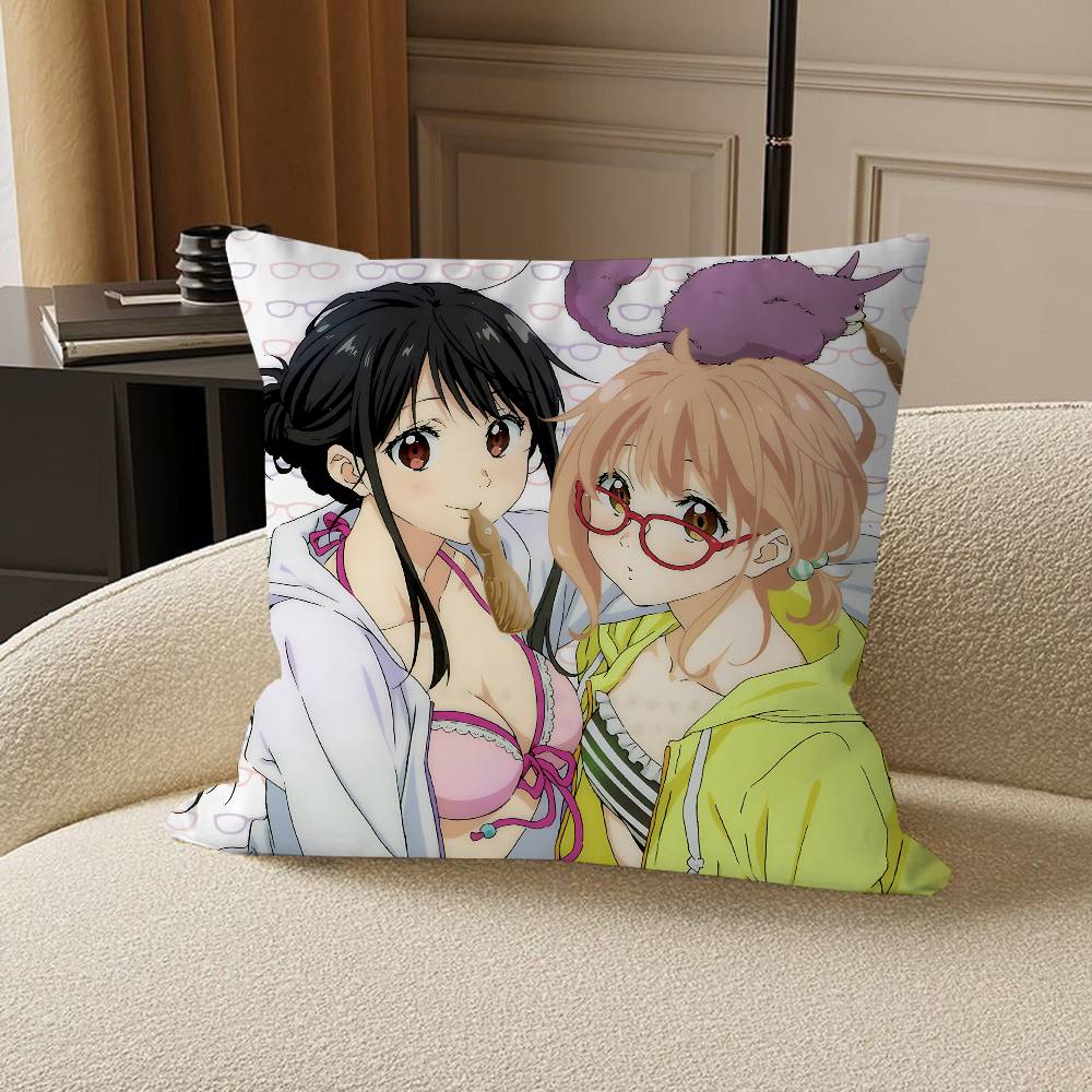 Anime B-Beyond the Boundary Kissenbezug Kissenbezug Wohnzimmer Sofa Heimdeko Kundenspezifisch