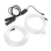 Car Starlight Headliner Kit APP Remote Control Music Sync RGBW Fiber Optic Lights with Meteor Twinkle Effects for