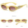 Sonnenbrille Damen Trend 2025 Klassisch Rund Retro Vintage Shades Großrahmen Sonnenbrille Marke Designer Klassische Sonnenbrille UV400