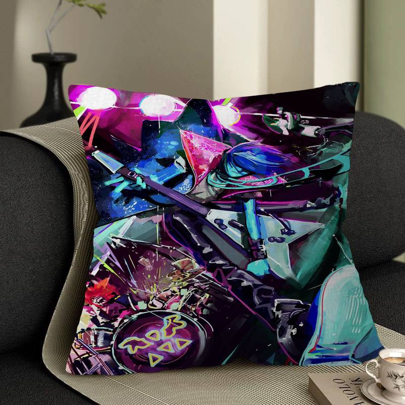 D-Deltarune Anime Pillow Cover For Bedroom Room And Living Room Sofa Decorative Cushion Cover