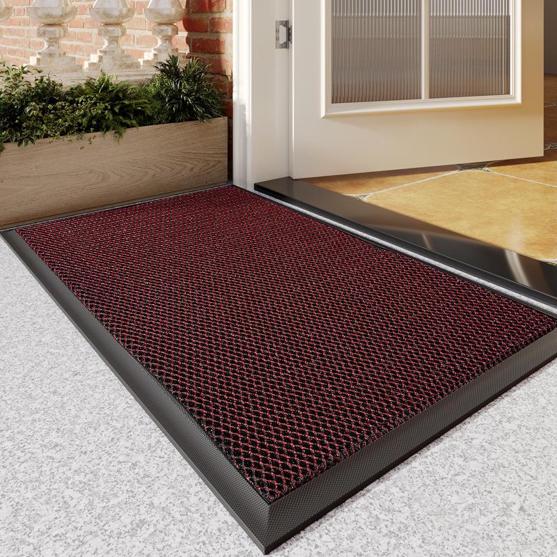 Villa Door Floor Mat, Hotel Shopping Mall Company Entrance Outdoor Non-Slip Elastic Carpet Can Be