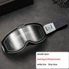 Motorcycle Goggles Photochromic 3 IN 1 Retro Cycling Sunglasses Anti-Fog Windproof Polarized Motocross Riding Glasses
