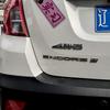 1pcs 4WD Metal  3D Chrome Car Stickers Badge Decal Car Styling Full Time 4wd Sticker for Mitsubishi Mazda TOYOTA Cadillac FORD