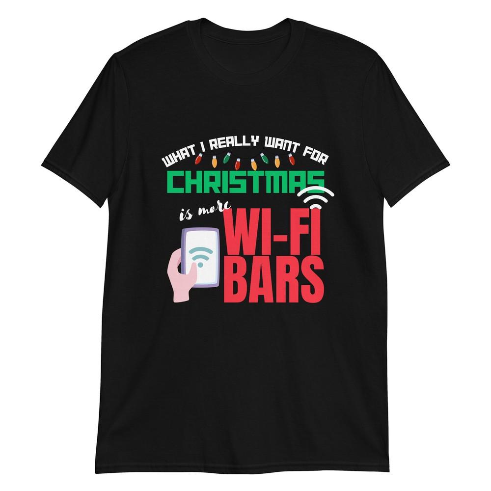 

More Wi-Fi Bars for Holiday Connectivity T-Shirt 4XL
