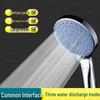 Pressurized Handheld Rain Shower Head & Faucet Set