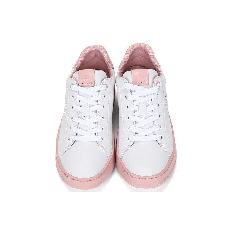 Coach Low Top Stylish Skateboarding Shoes Women's Light Pink White G5040-R6L
