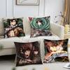 Anime L-LEVI ACKERMAN Pillow Case Square Pillow Bedroom Sofa Leisure Comfort Cushion Car Living Room Home Decoration