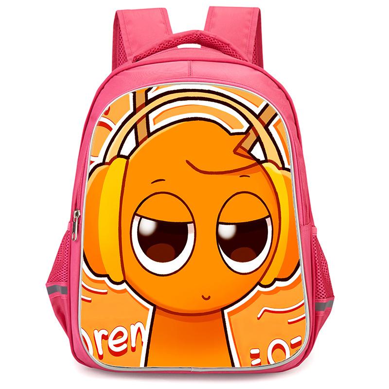 Rhythm Box Sprunki Hra Anime Batoh Studentský Školní Taška Počítačová Taška