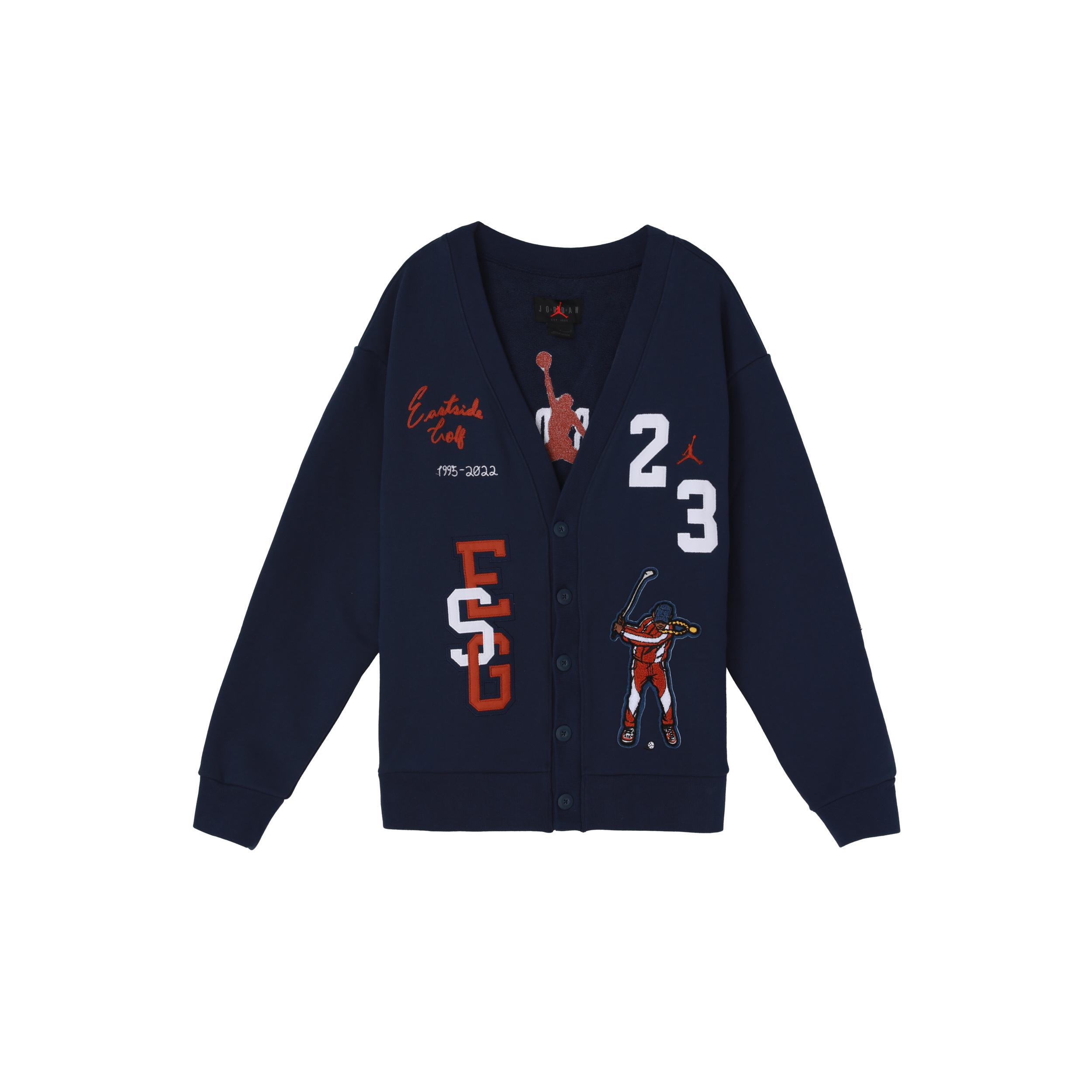 Jordan X Eastside Golf Cardigan Asia Sizing DV5431-410 L