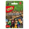 Mattel Game UNO Minecraft Party Goods Educational Card 112 Cards 2-10 Players Ages 7 Up Green FPD61
