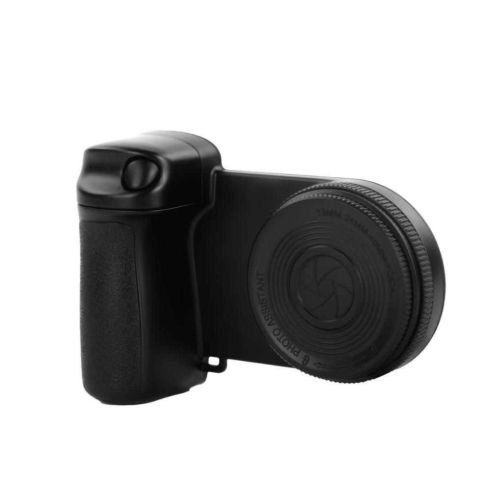 Mobile Phone Camera Handle 360° Rotating Magnetic Holder with Detachable Remote Shutter Bluetooth-Compatible Camera Handle