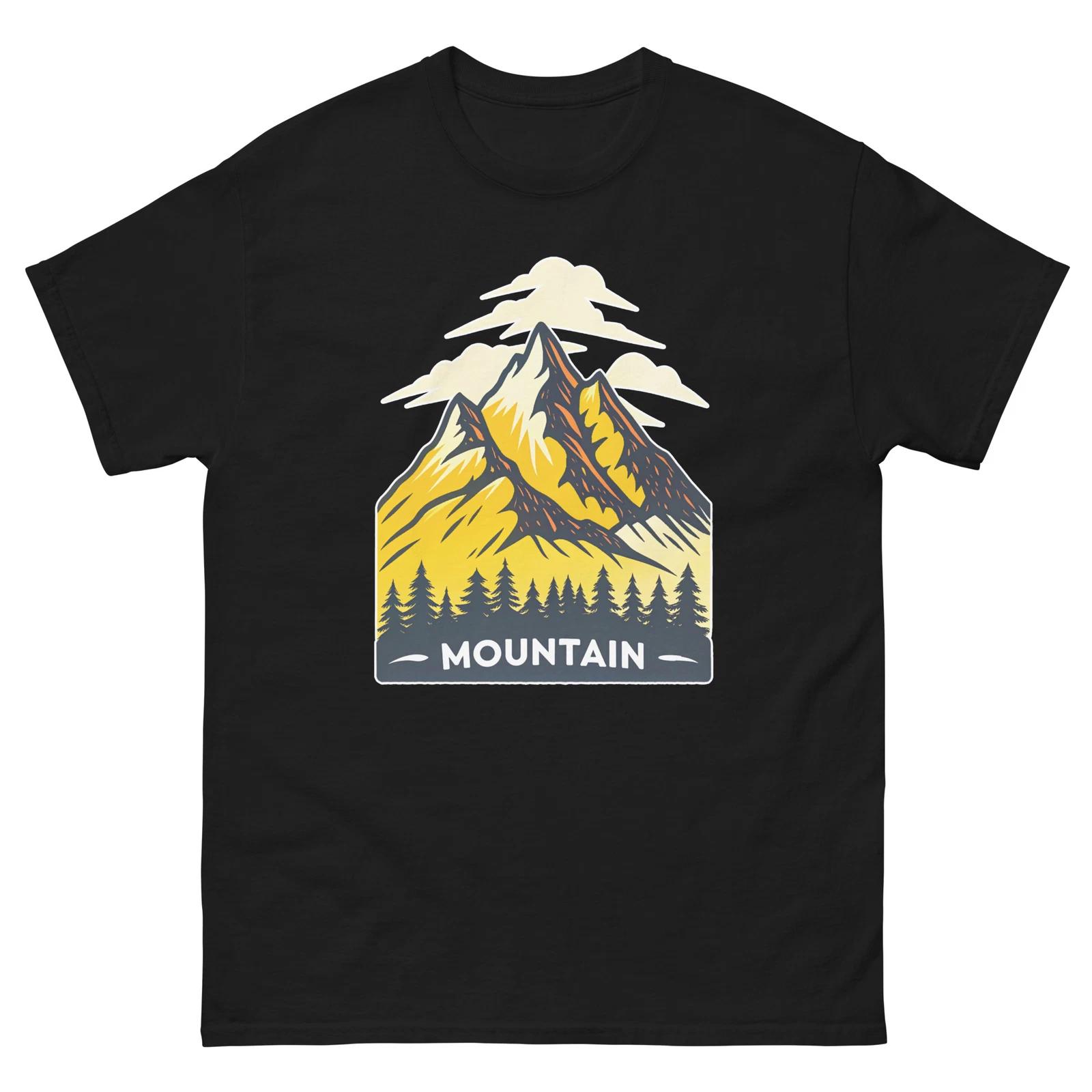 

Mountain Geographical Landscape Location Scenery T-Shirt 4XL