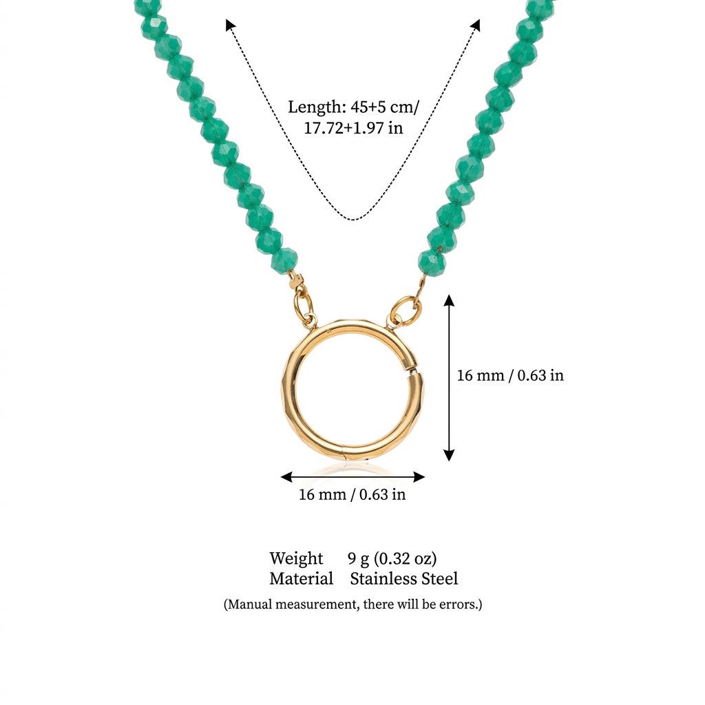 Pendentif Transfrontalier en Acier Inoxydable Or 18K: Série Personnalisée DIY pour Femmes