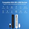 USB Hub 3/6 Port Expander Adapter USB 3.0 Hub Multi USB Splitter 2.0 Hab 3 Hub 3.0 Více USB 3.0 USB-Hub Čtečka karet pro PC