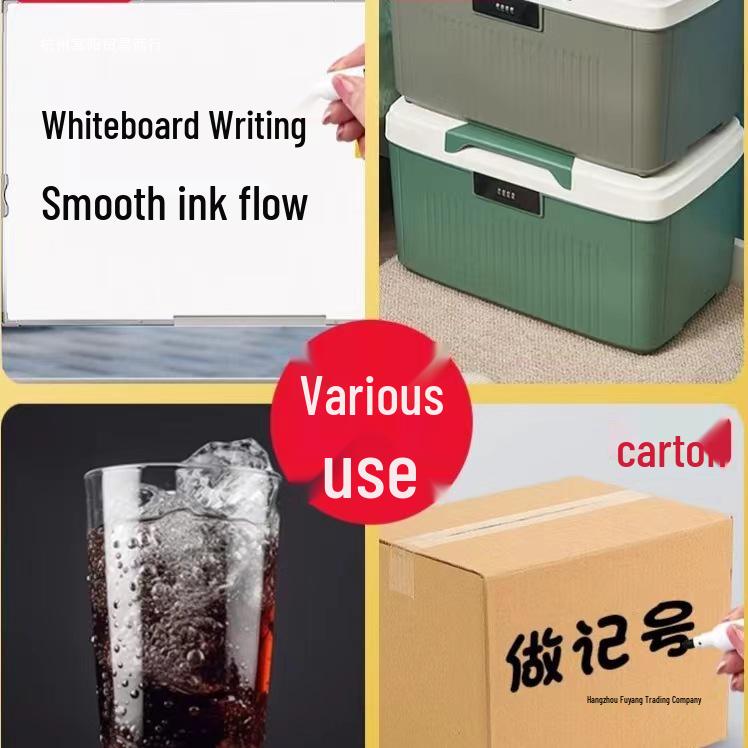 Water-Based Whiteboard Marker: Easy-Erase, Non-Toxic, Black & Colored Options for Teachers & Kids