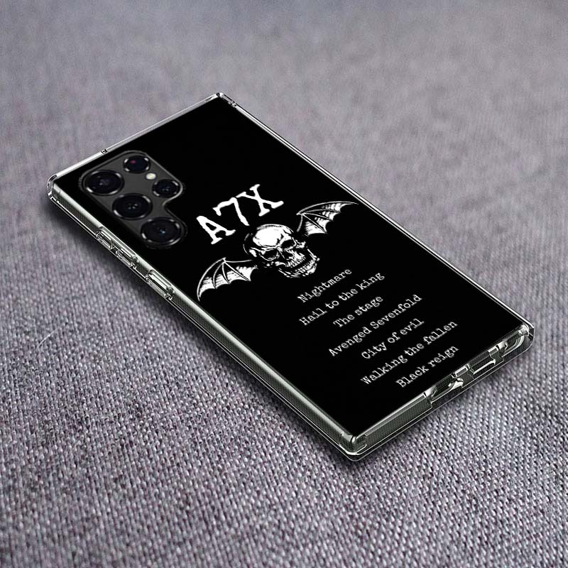 

Чехол для телефона Avenged Sevenfold Для Samsung Galaxy S24 S23 S21 S20 FE S22 S26 Ultra S25 Edge S10 Plus Прозрачный ТПУ Чехол Оболочка Samsung S20 Plus