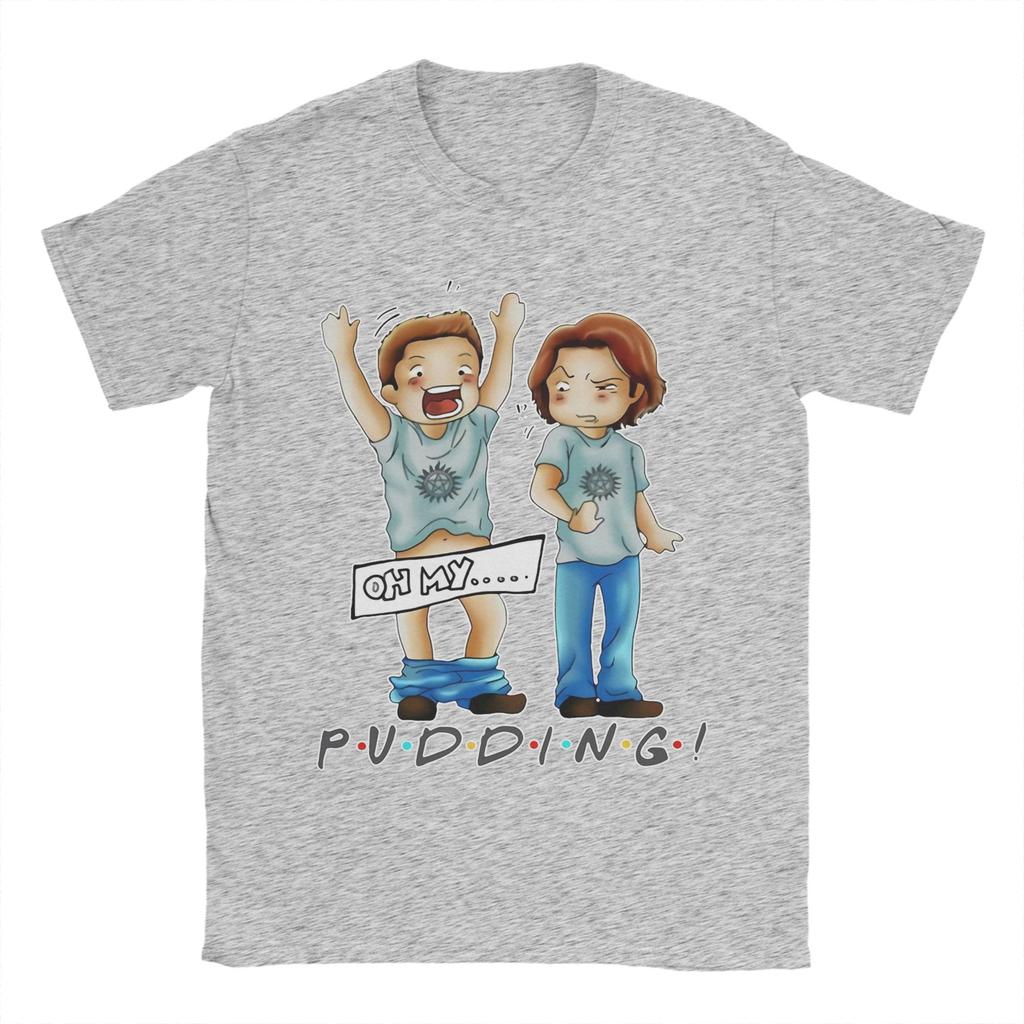 Fashion Pudding Dean Supernatural TShirts for Men Round Collar Pure Cotton T Shirt Short Sleeve Tee Shirt Gift Idea Clothing