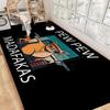 MADAFAKAS Teppichmuster Eingangstürmatte Waschbar Rutschfest Wohnzimmer Sofa Stühle Bereichsmatte Küche Willkommen Fußmatte