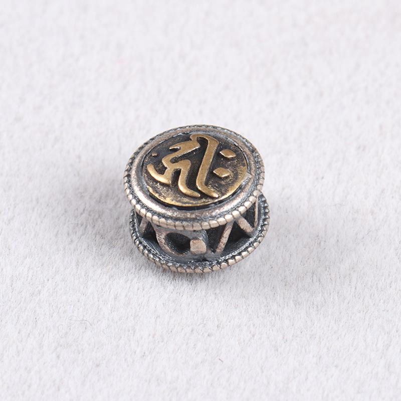 S925 Sterling Silver Guardian Deities Bracelet with Mantra Beads & Zodiac Animal Charms