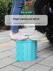 Portable Folding Car Toilet: Odor-Proof, Washable, Ideal for Outdoor Camping and Emergency Use