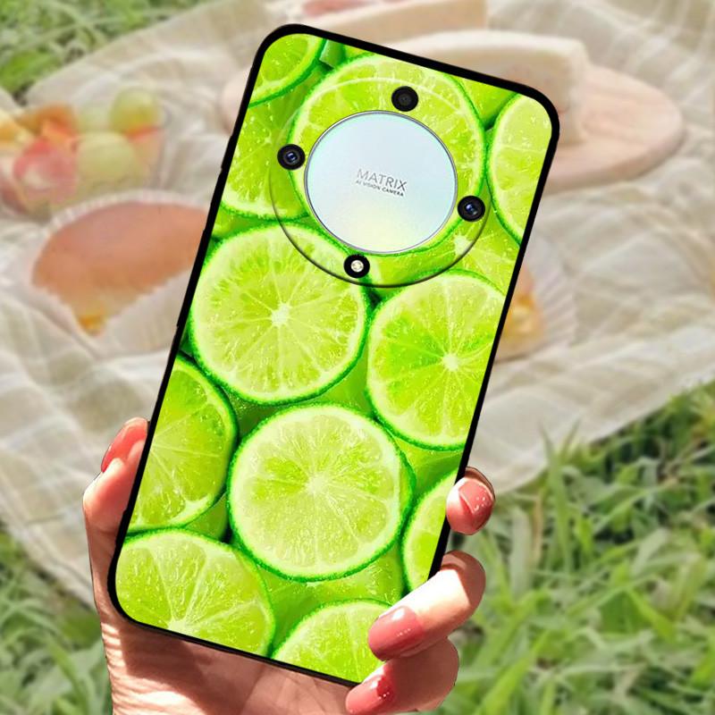 For Honor X9A 5G Case Honor X9A Cover Black Soft Silicone Phone Case Fundas For Huawei Honor X9A 5G Coque HonorX9A Protective