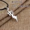 TCB Metal Pendant Necklace Jewelry Gift for Man