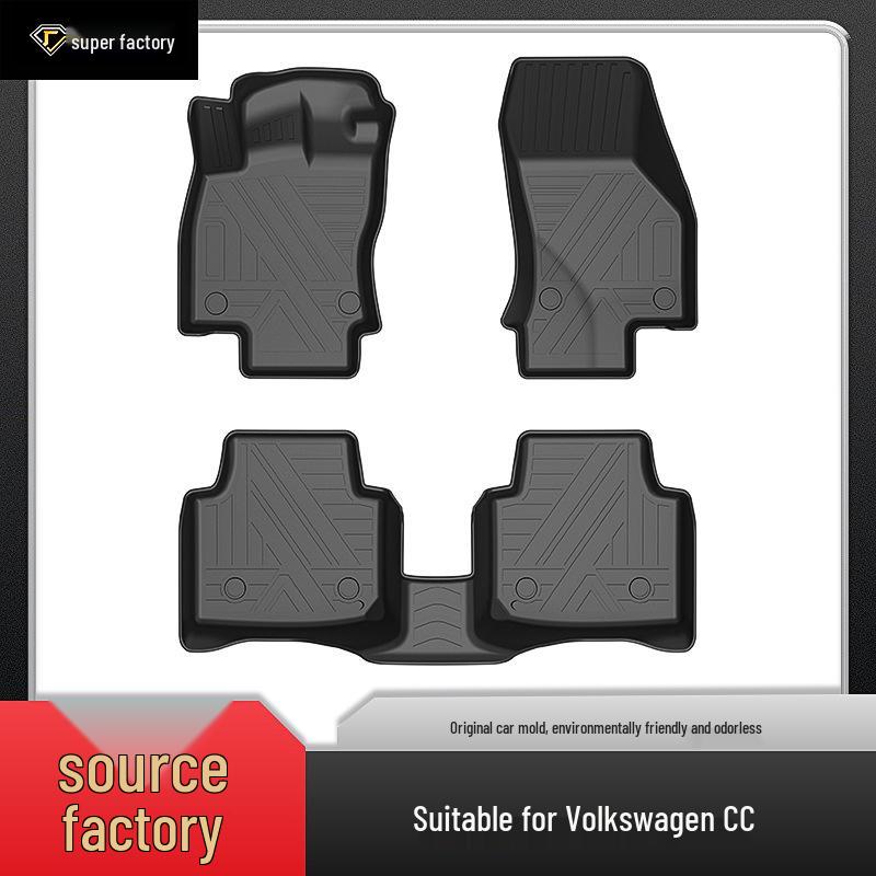Volkswagen ID3, ID4X, ID6 TPE Eco-Friendly, Odorless, Non-Slip, Wear-Resistant Car Floor Mats