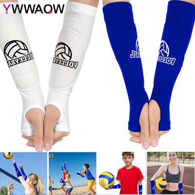1 Pair Volleyball Arm Sleeve Gloves Forearm Compression Test Training Basketball Wrist Support Brace Protector Sport Arm Guard