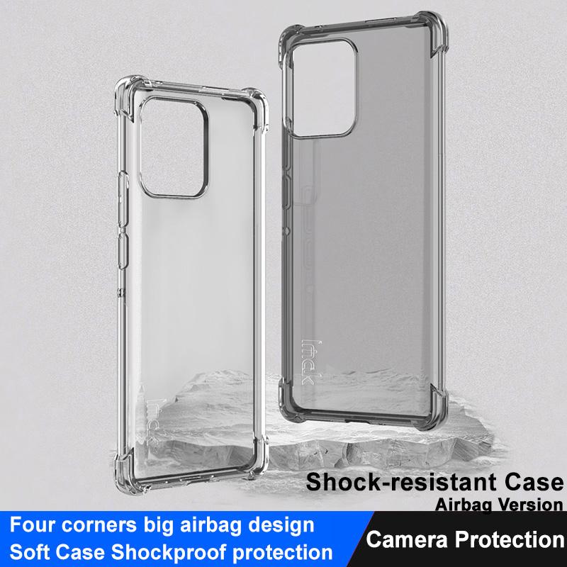 IMAK For Motorola Moto X40 5G/Edge 40 Pro 5G Four Corner Airbag Shockproof Case Soft TPU Anti-scratch Protective Cover